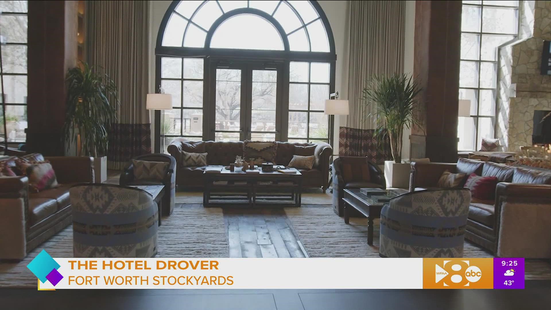 See inside the Hotel Drover and what's new to see and do at the Fort Worth Stockyards