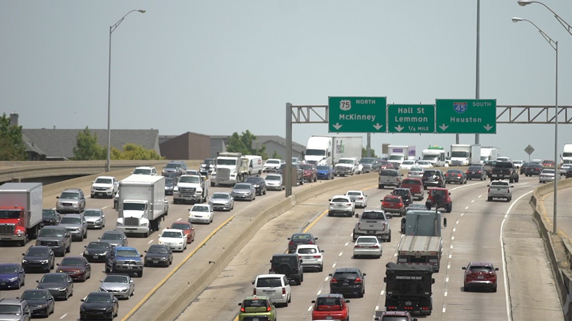 The 8 most congested roads in North Texas