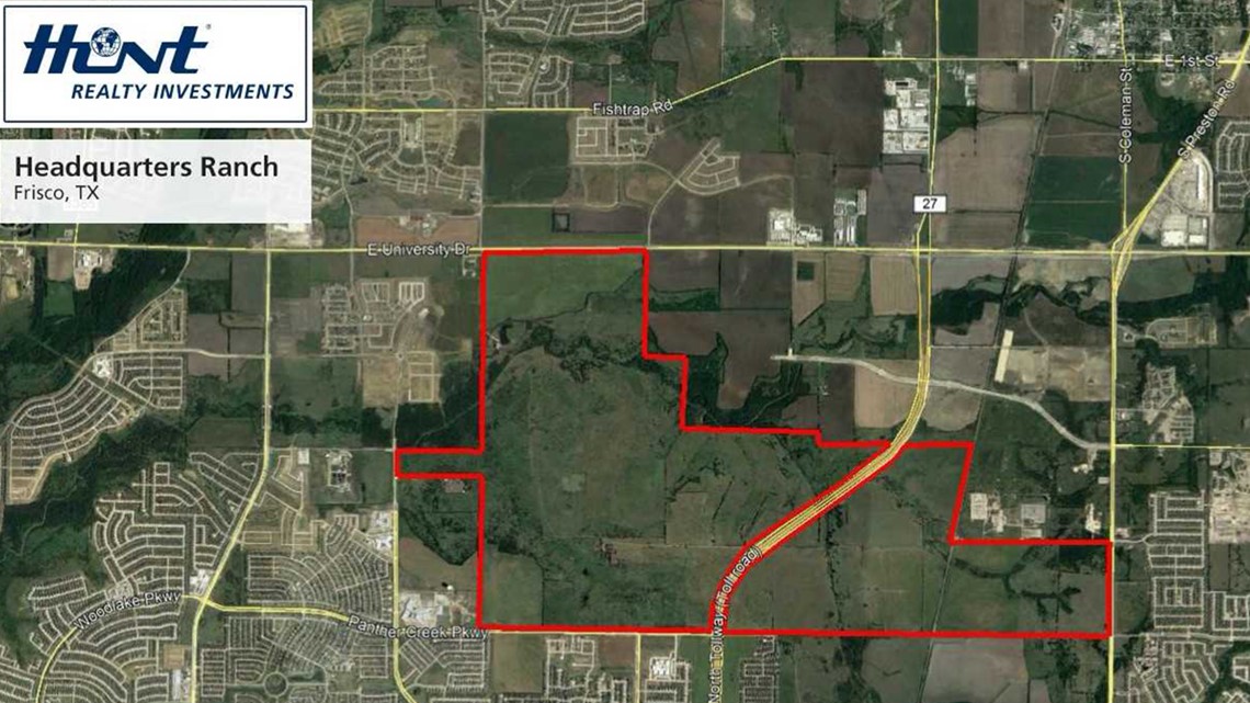 Hunt Realty buys 2,500acre ranch in Frisco for massive development