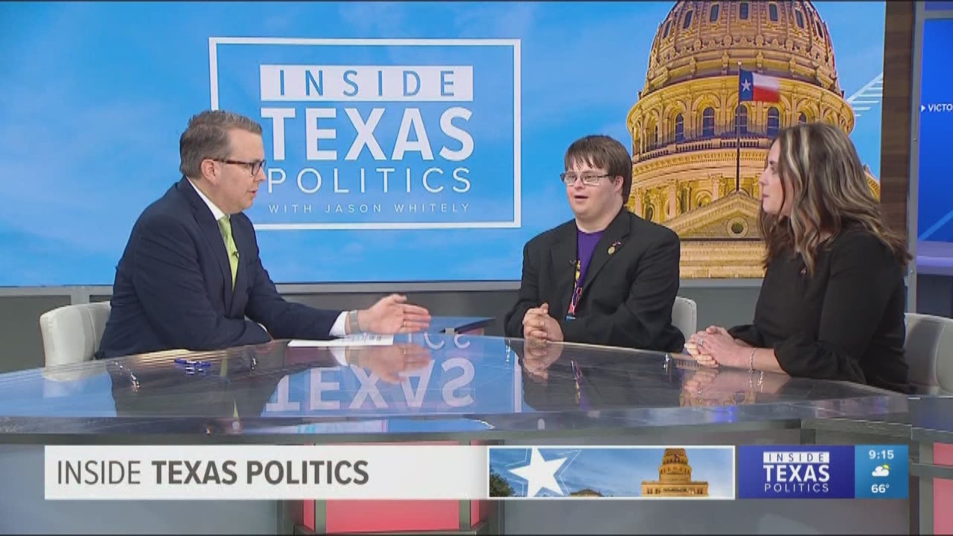 State lawmakers have a lot left to do if they intend to accomplish their priorities this session. Blake Pryon and his mother, Mary Ann, from Sanger, Texas, are celebrating a big legislative win. Both the Texas House and Senate have passed bills requiring *fair pay* for people with disabilities. Blake and Mary Ann joined host Jason Whitely to explain why this law was even needed.