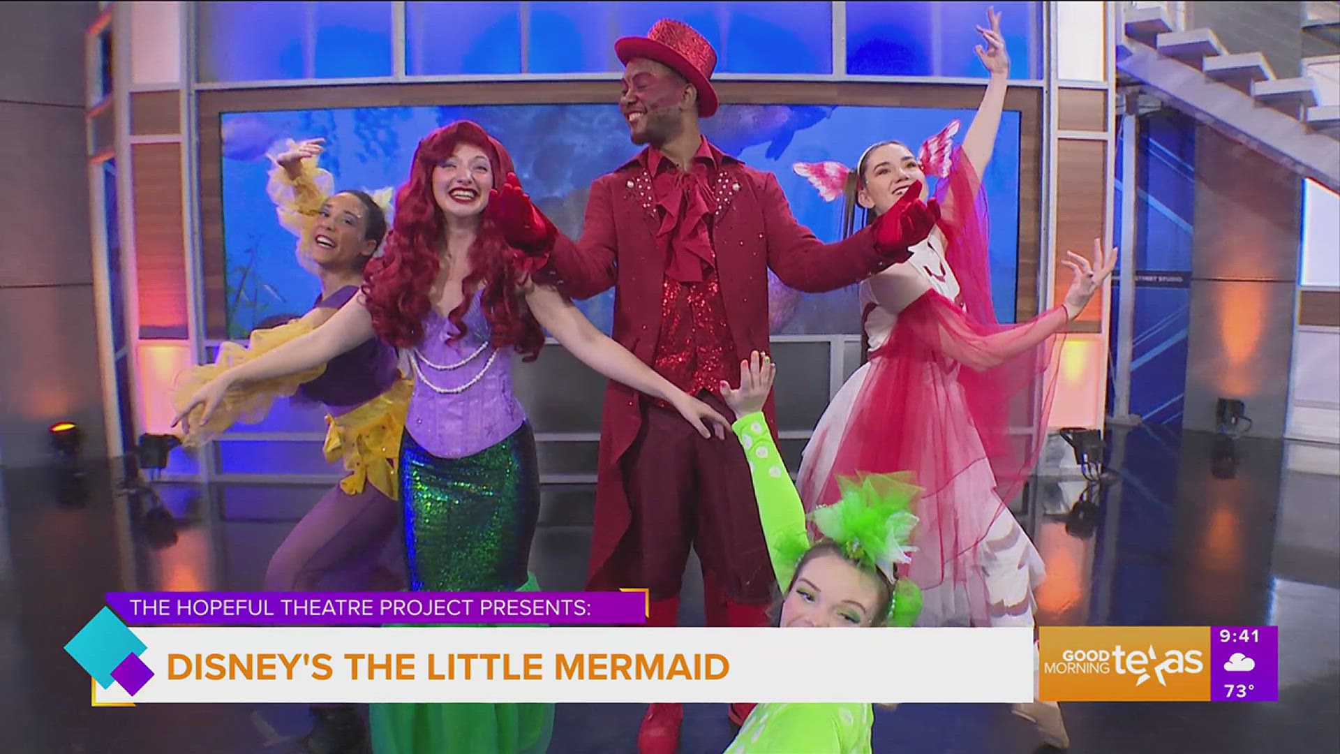 We get a special preview of Disney's The Little Mermaid, put on by The Hopeful Theatre Project.
