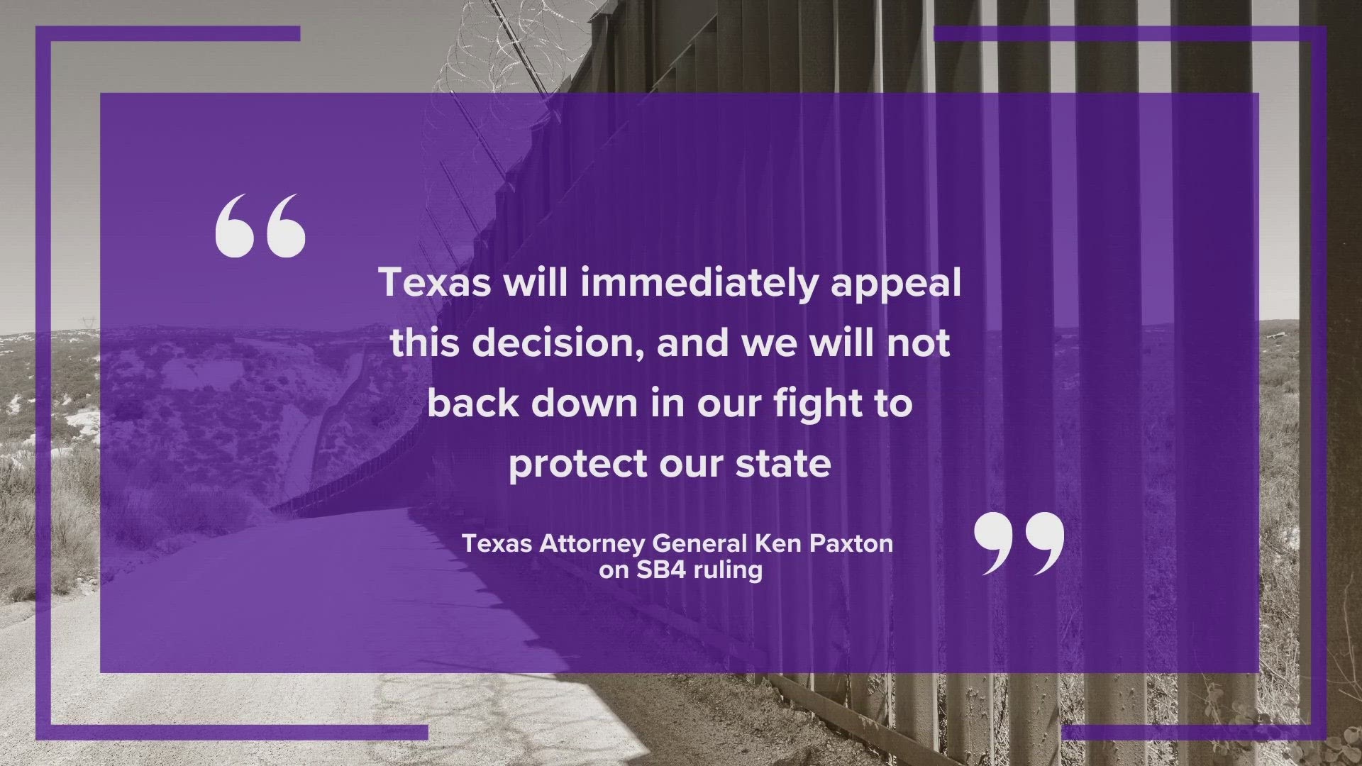 A federal judge halted a new state law that would allow Texas police to arrest people suspected of crossing the Texas-Mexico border illegally.