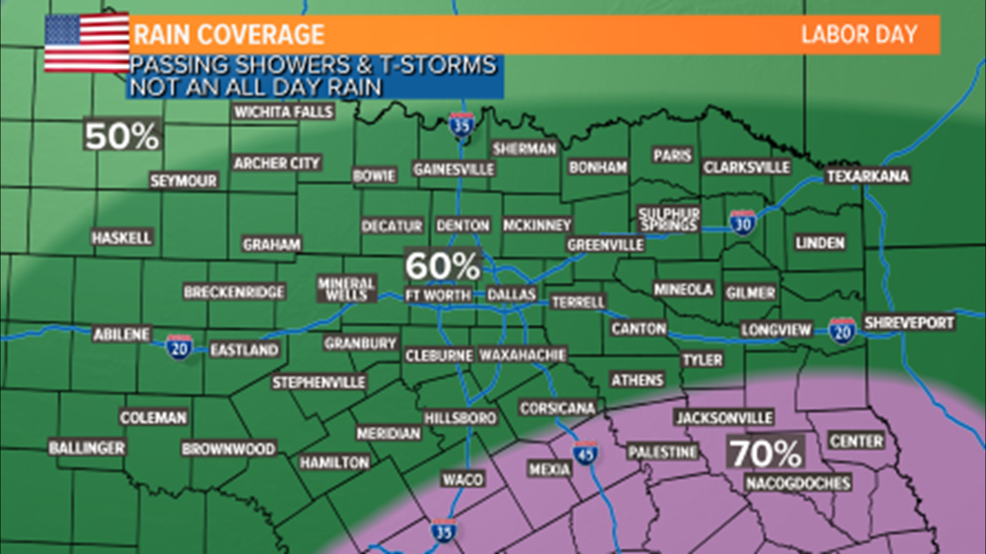 As the clouds increase over North Texas, so do the rain chances | wfaa.com