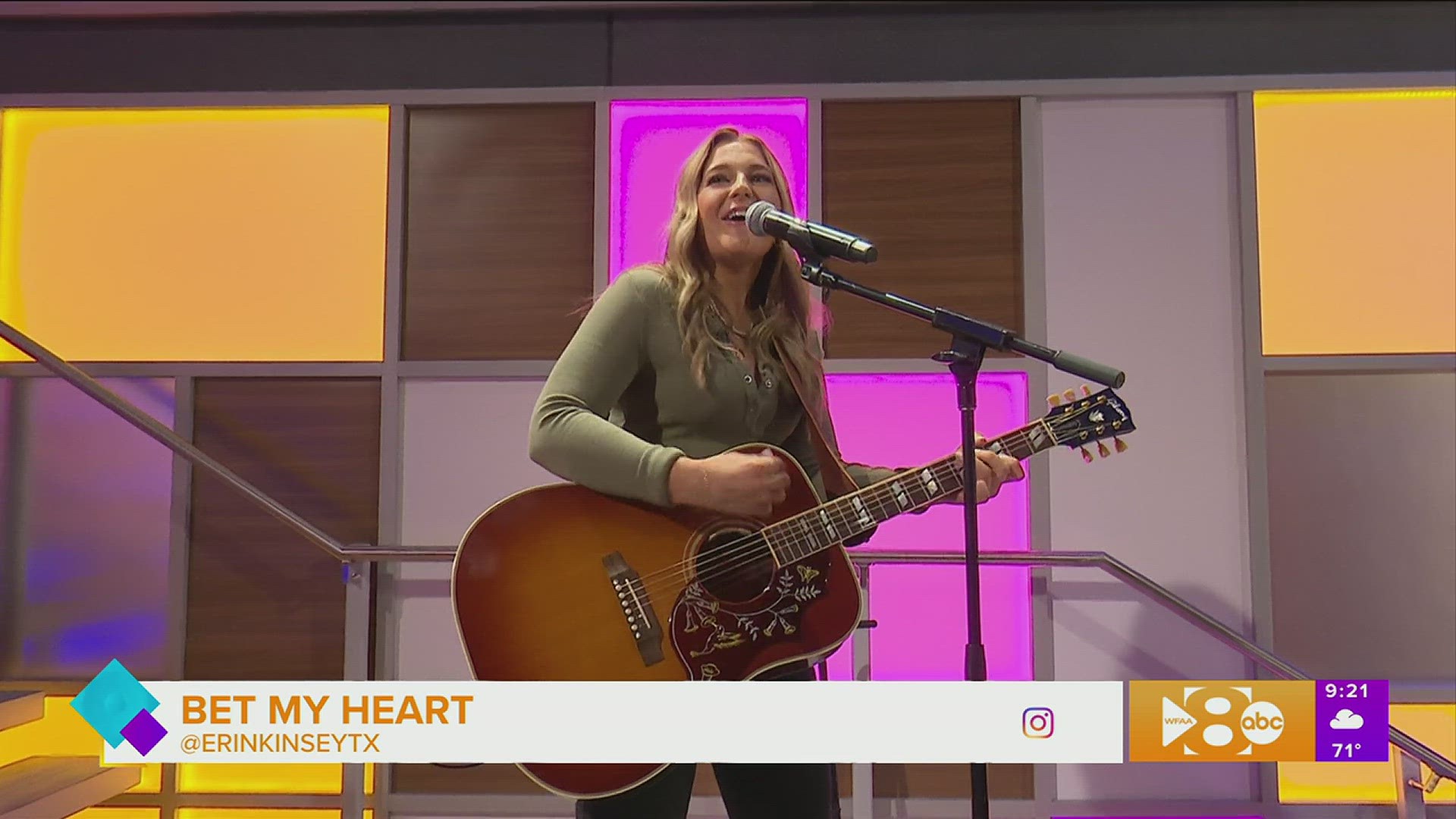 Erin Kinsey tells us about her new EP "Bet My Heart"  which releases May 19.