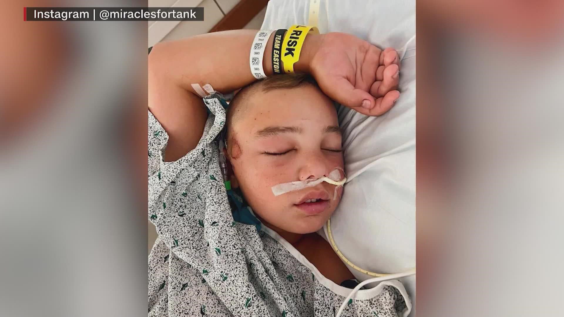 The accident happened at the Little League World Series. Fortunately, Easton is recovering now.