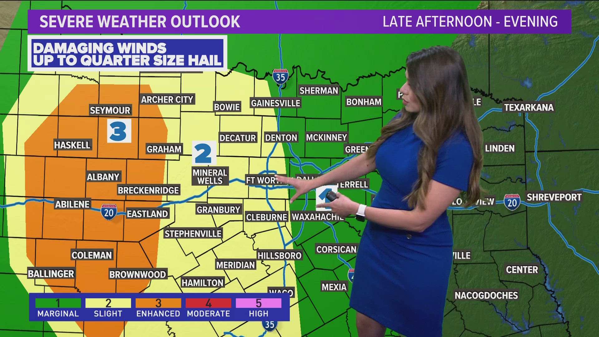 DFW Weather: Daily storm chances through the weekend. Here's the latest timing.
