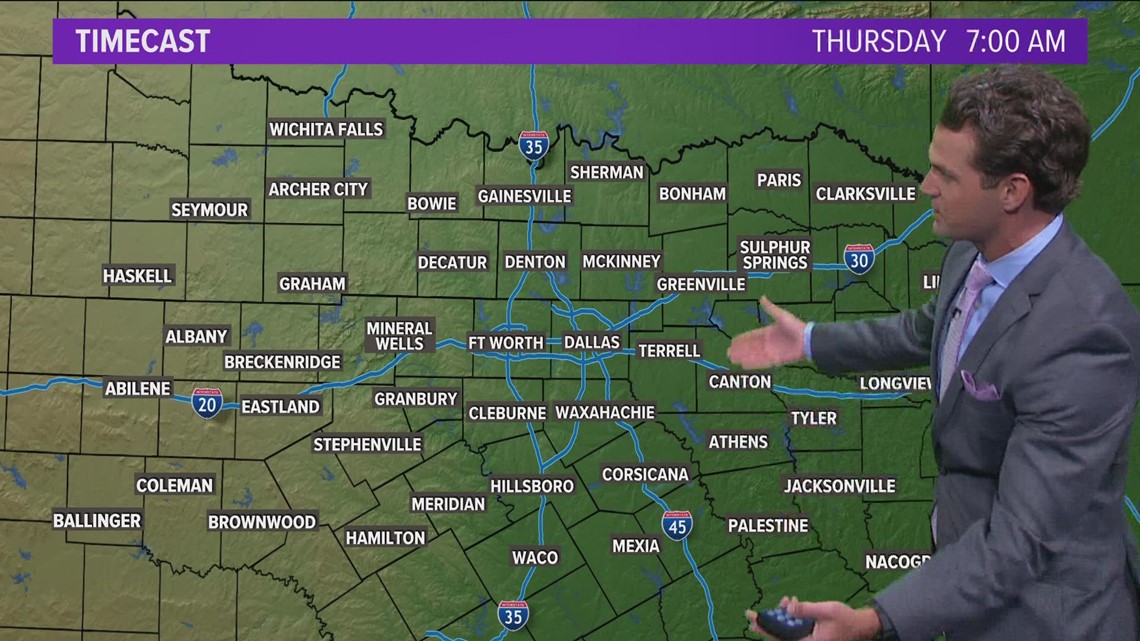 Warm weather ahead of a mild start to next week | wfaa.com