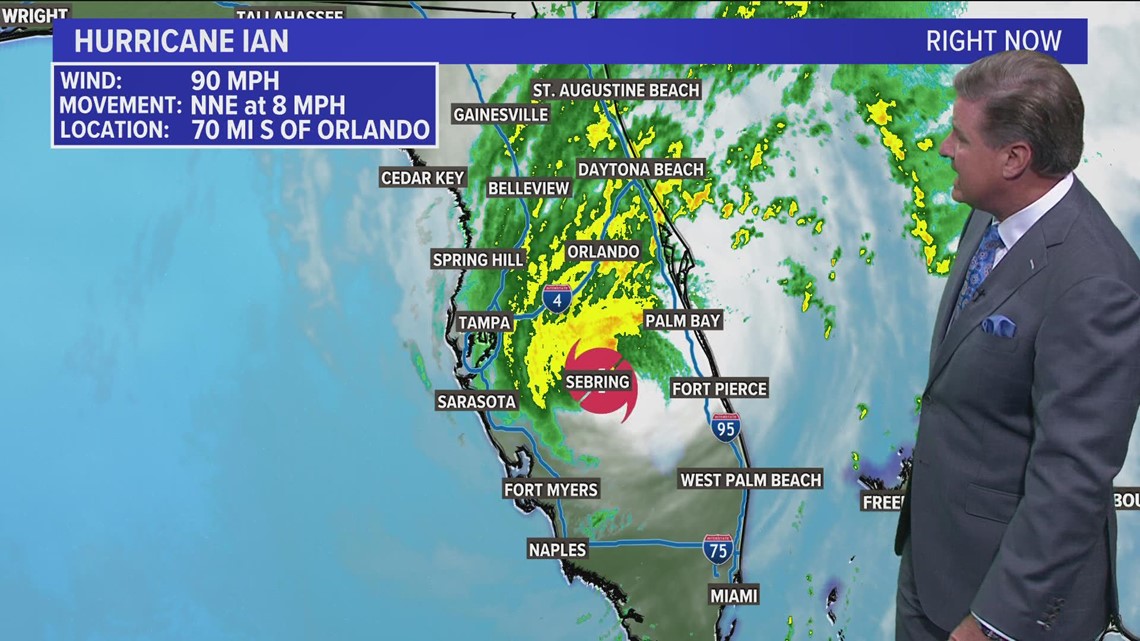 Latest on Hurricane Ian's track and a look at the fall weather in North