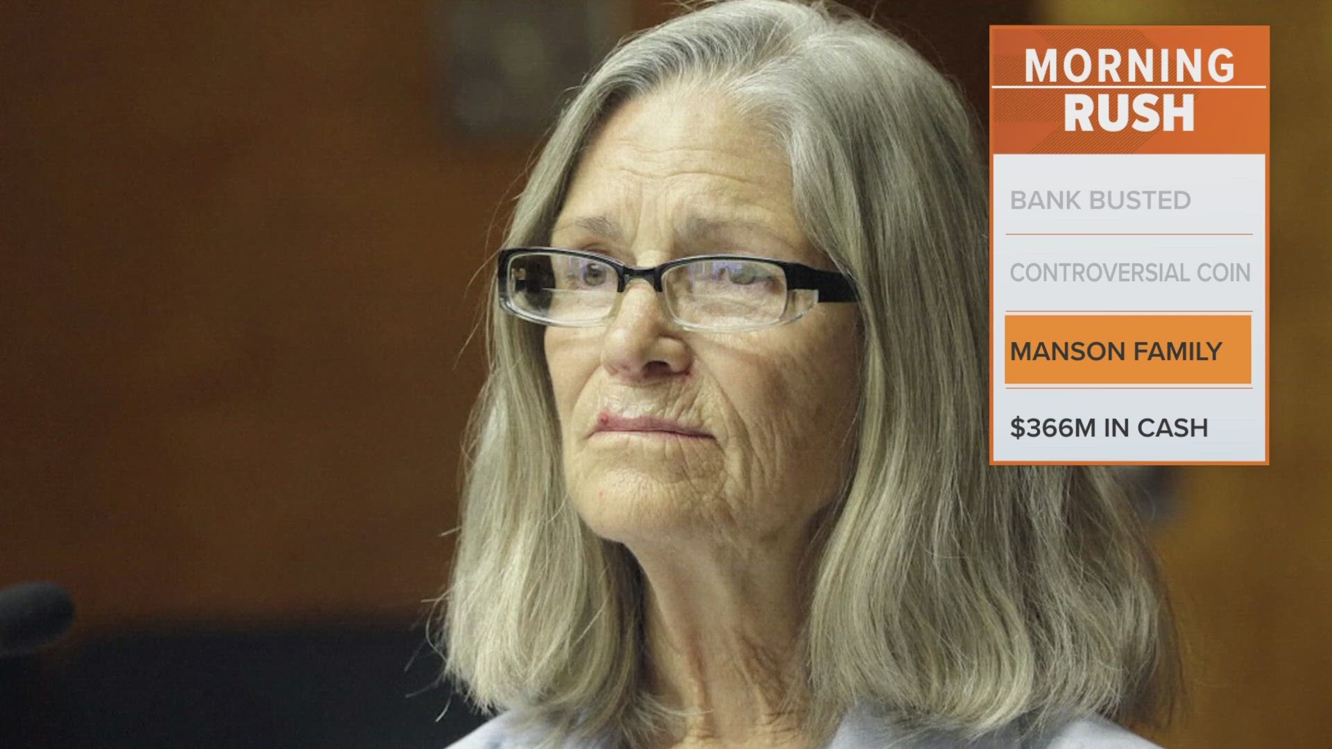 Van Houten, now in her 70s, received a life sentence for helping Manson’s followers carry out the 1969 killings of Leno LaBianca and his wife, Rosemary.