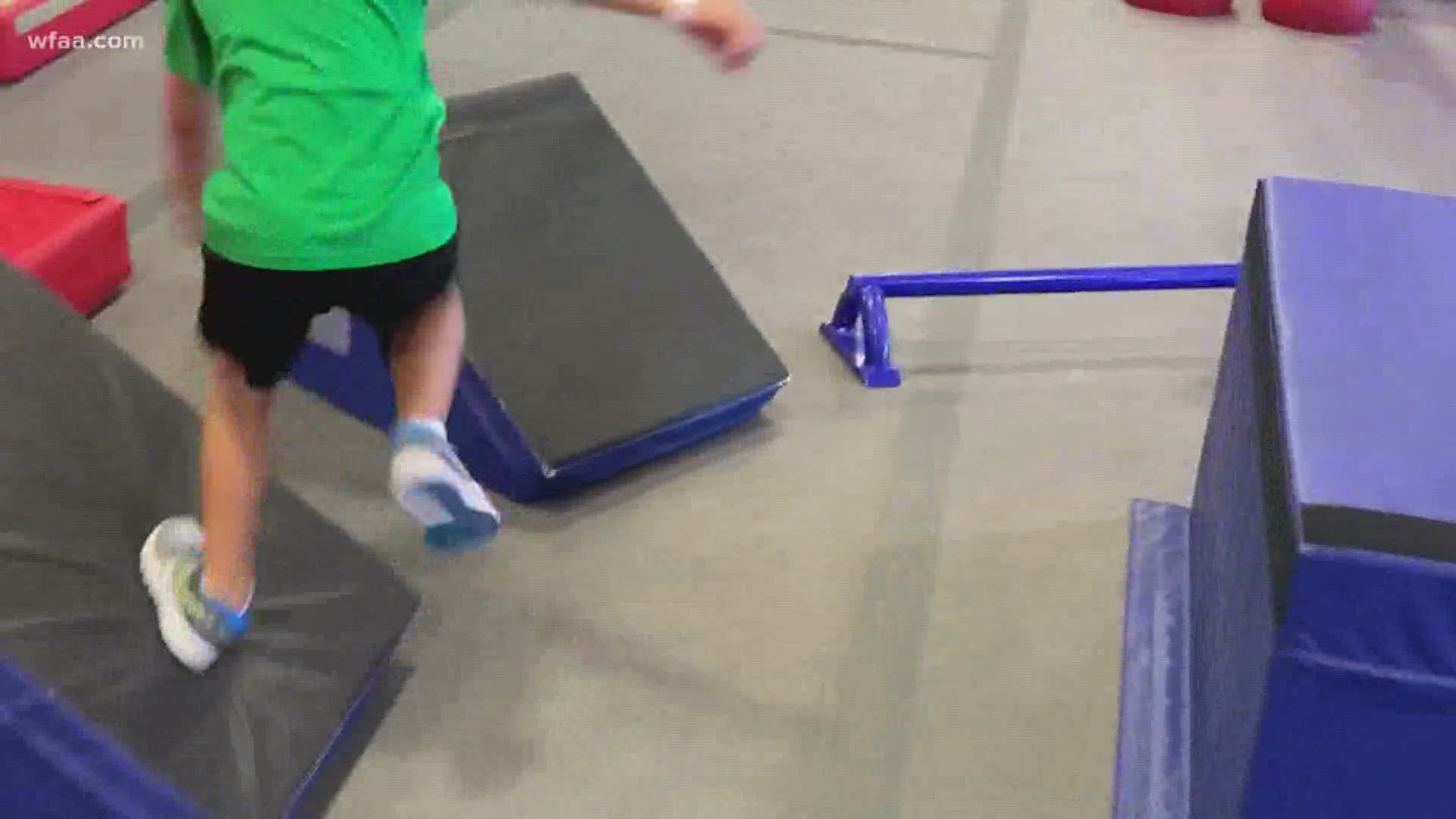 In addition to being great exercise, the Ninja Nation obstacle courses teach kids not to fear failure.