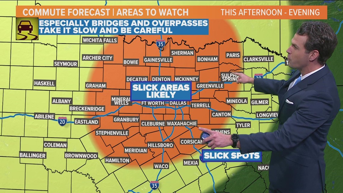 DFW Winter Storm: North Texas ice, freezing rain, sleet forecast