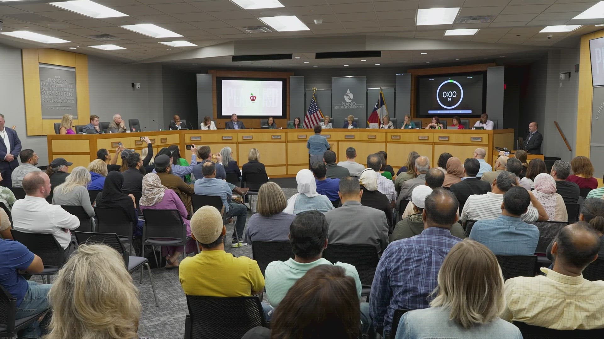 Sexually explicit books were not on the Plano ISD agenda, but that didn't stop another packed boardroom with nearly 30 speakers on the topic.