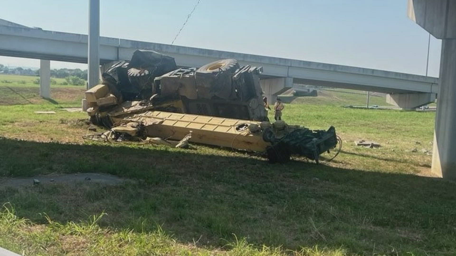 Police said the I-20 ramp to 360 was going to be closed until the bridge could be repaired. Drivers were encouraged to seek alternate routes in the area.