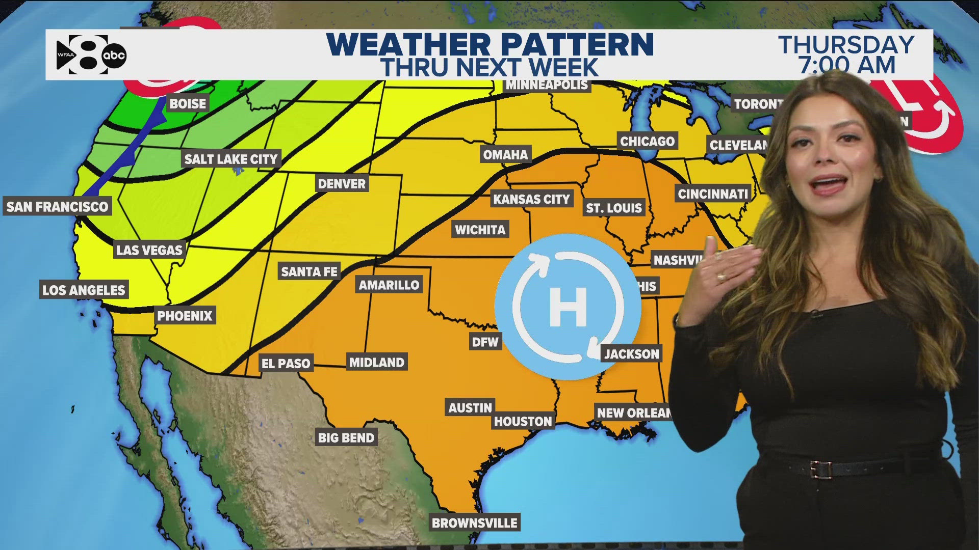 It has been a warm and rain-free start to the month. When will that change?