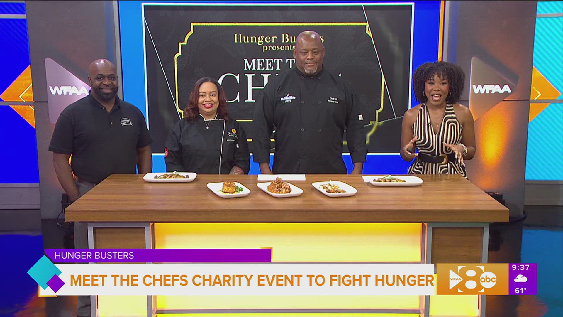 Find out what Hunger Busters is doing to help fight child hunger. Go to hungerbusters.org/meetthechefs for more information.