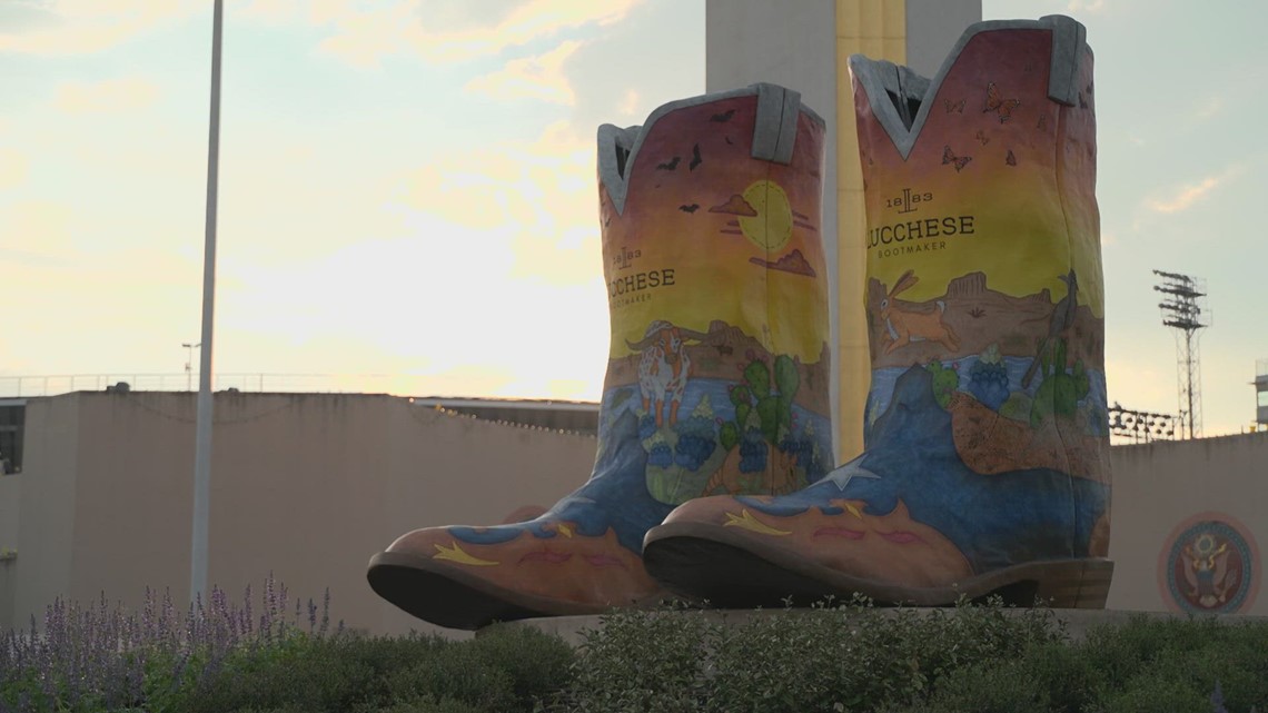 State Fair of Texas reveals winning design for Big Tex's size-96 boots