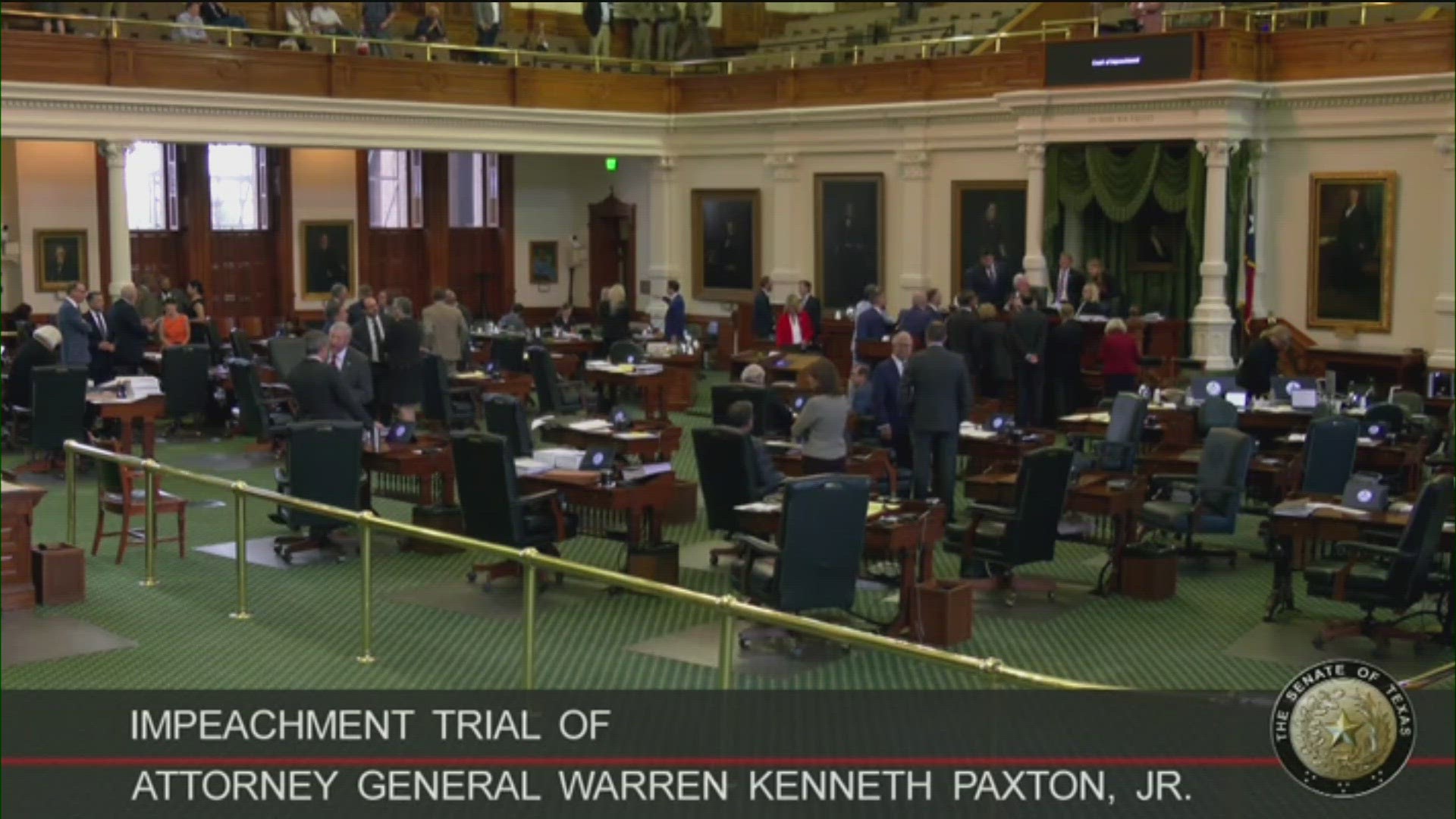 Ken Paxton's lawyers have rested their case in the suspended attorney general's impeachment trial at the Texas Capitol.