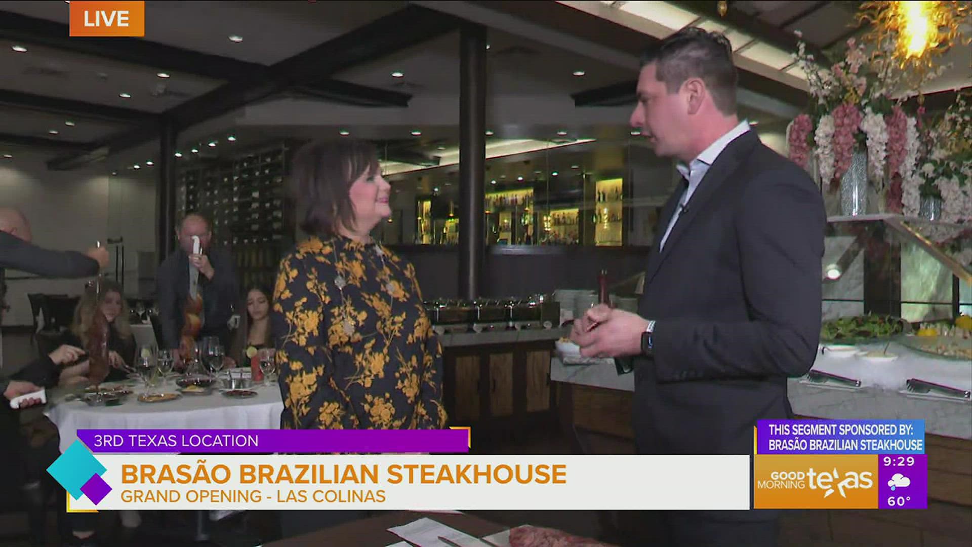 This segment is sponsored by: Brasão Brazilian Steakhouse