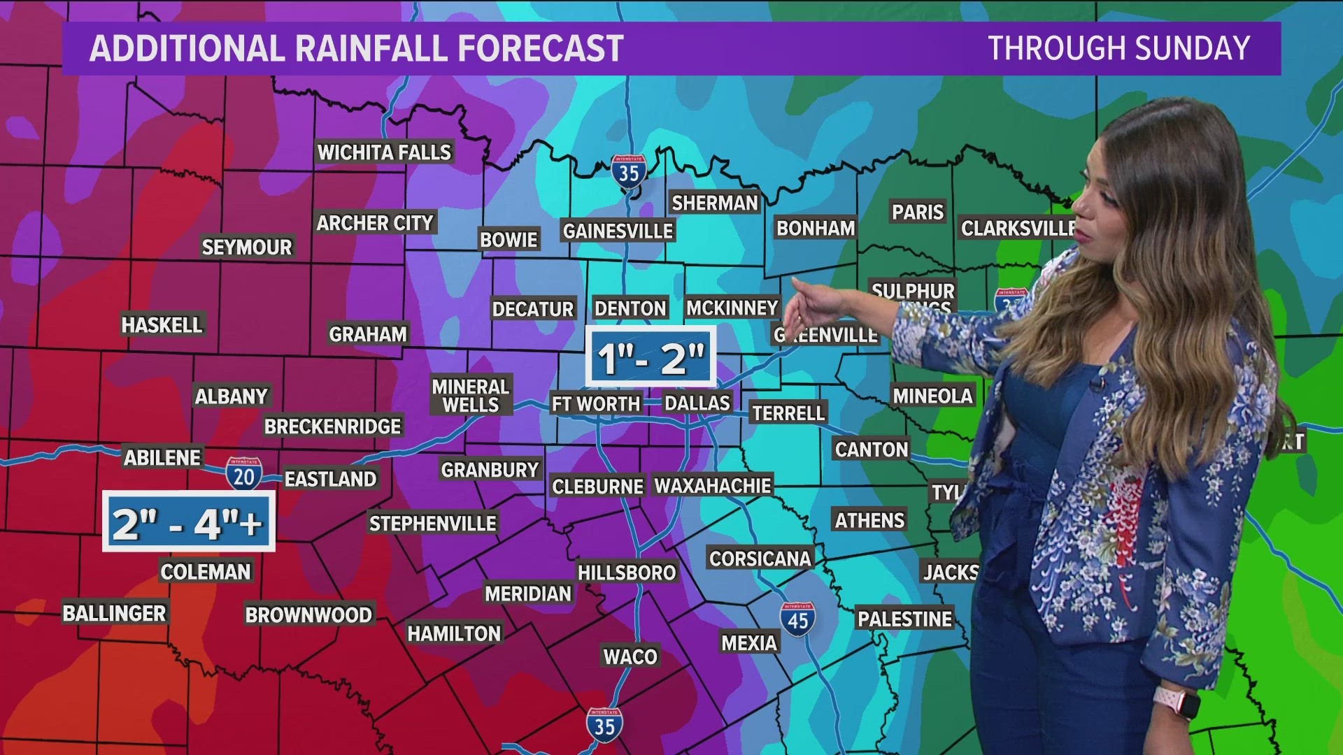 DFW weather: Get ready for a rainy Mother's Day weekend | wfaa.com