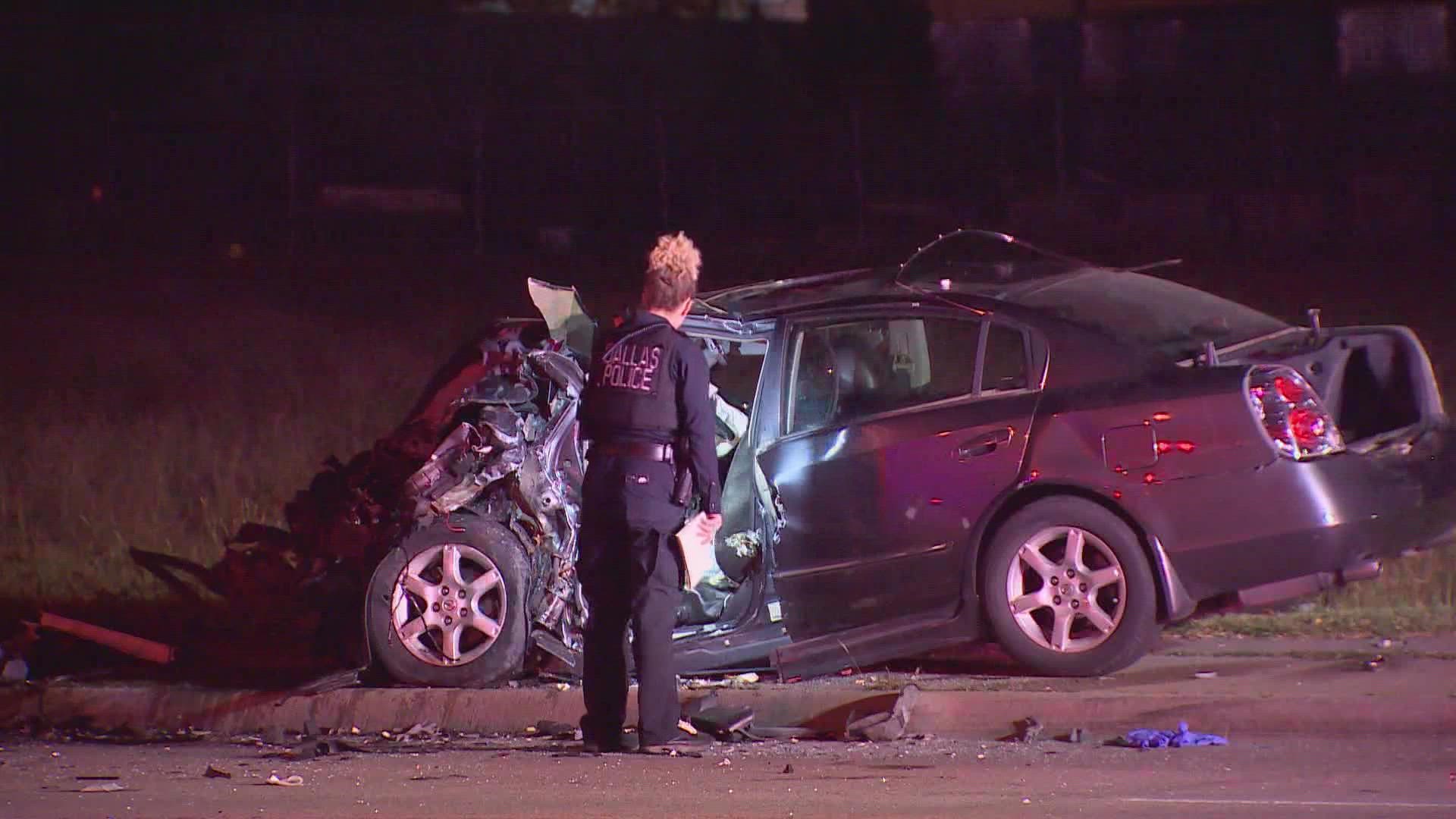 Police said the driver who crossed the median was intoxicated at the time of the crash. WFAA's Tashara Parker shares tips on how to avoid wrong-way drivers.