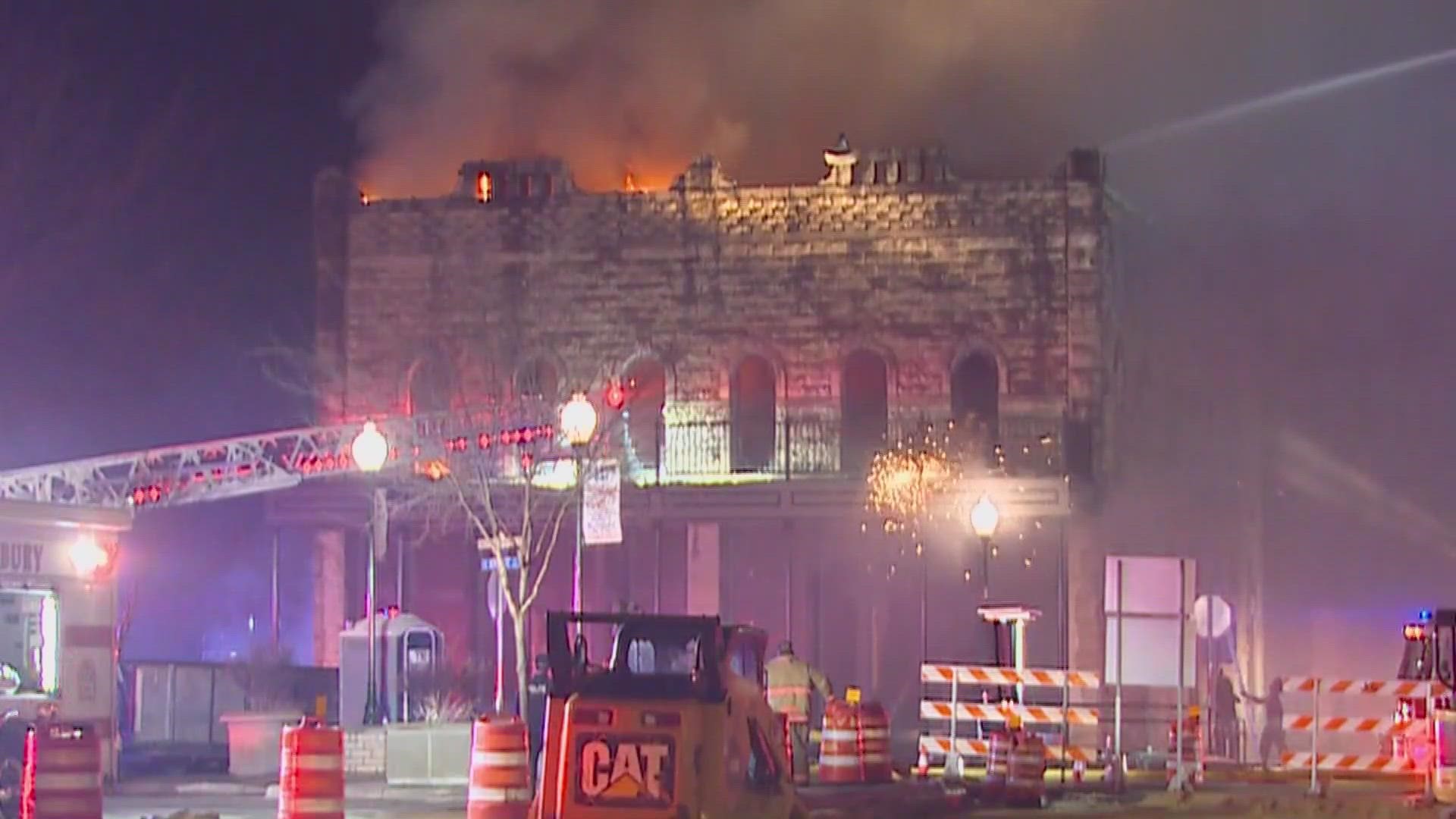 The Nutt House Hotel in Granbury, was built in the 1800 and currently being renovated.