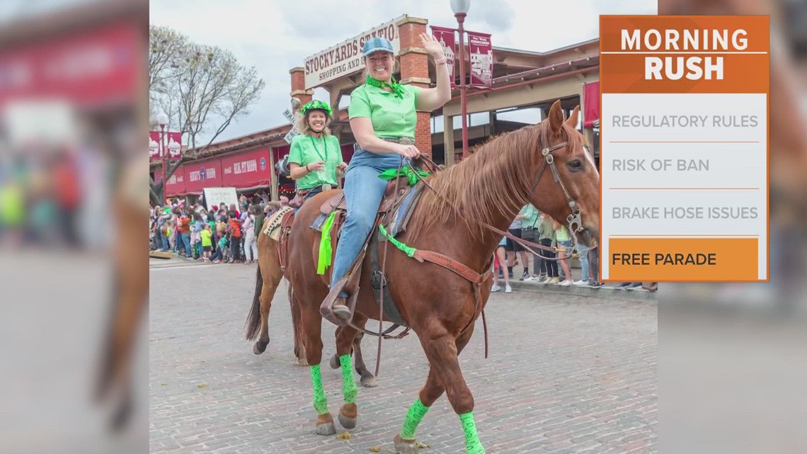 Cowtown Goes Green Fort Worth St. Patrick's Day Parade on Saturday