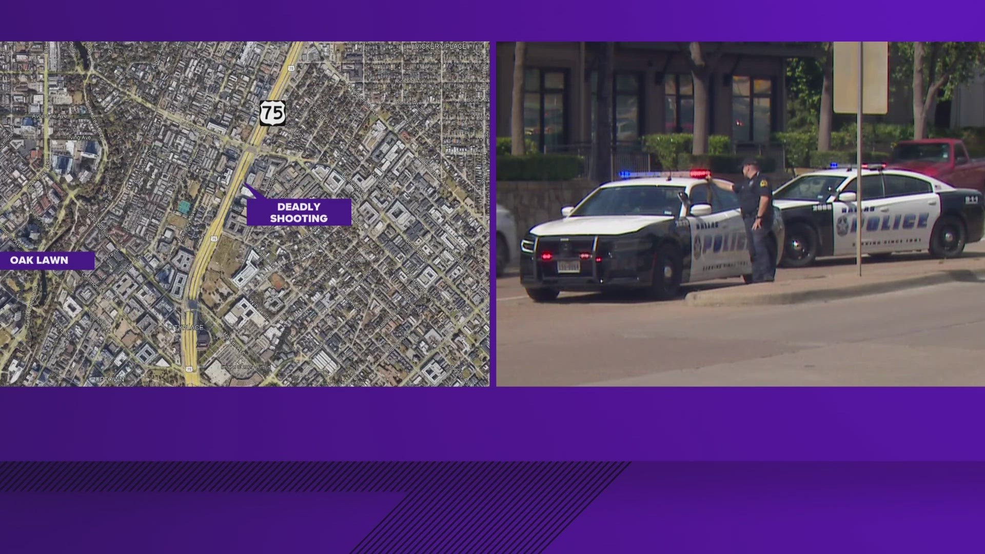 One dead in shooting along Dallas highway, police say | wfaa.com