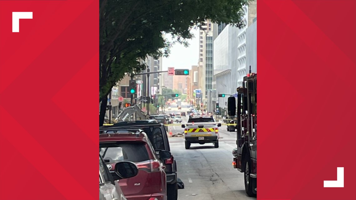 Traffic alert: Gas leak reported on Elm Street in downtown Dallas