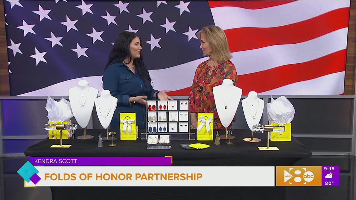 Folds of Honor Partnership with Kendra Scott