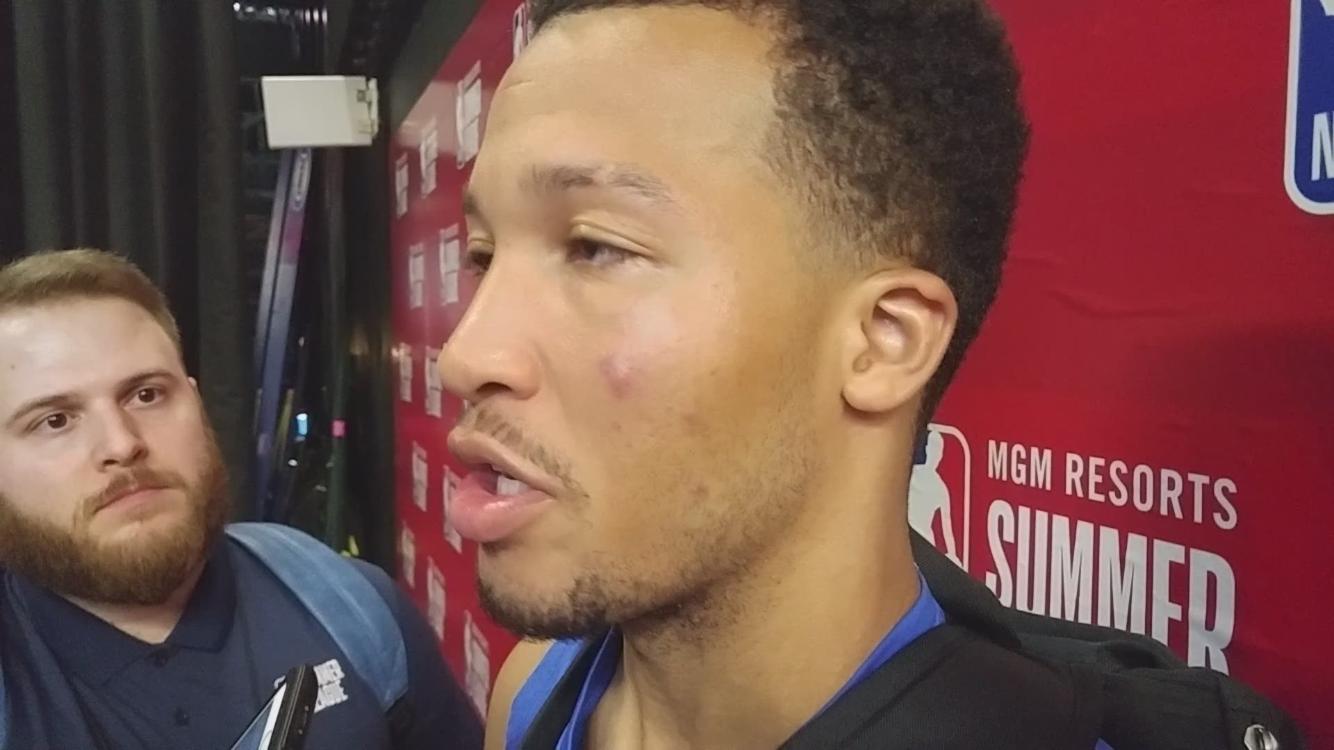 Mavs second-round pick Jalen Brunson was shooting just 19 percent through three Summer League games, but his confidence isn't waning. WFAA.com
