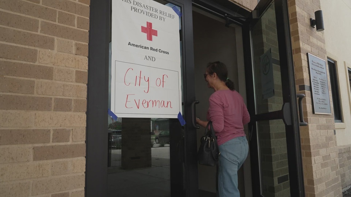 Red Cross helping flood victims in Crowley, Everman - Vimarsana News