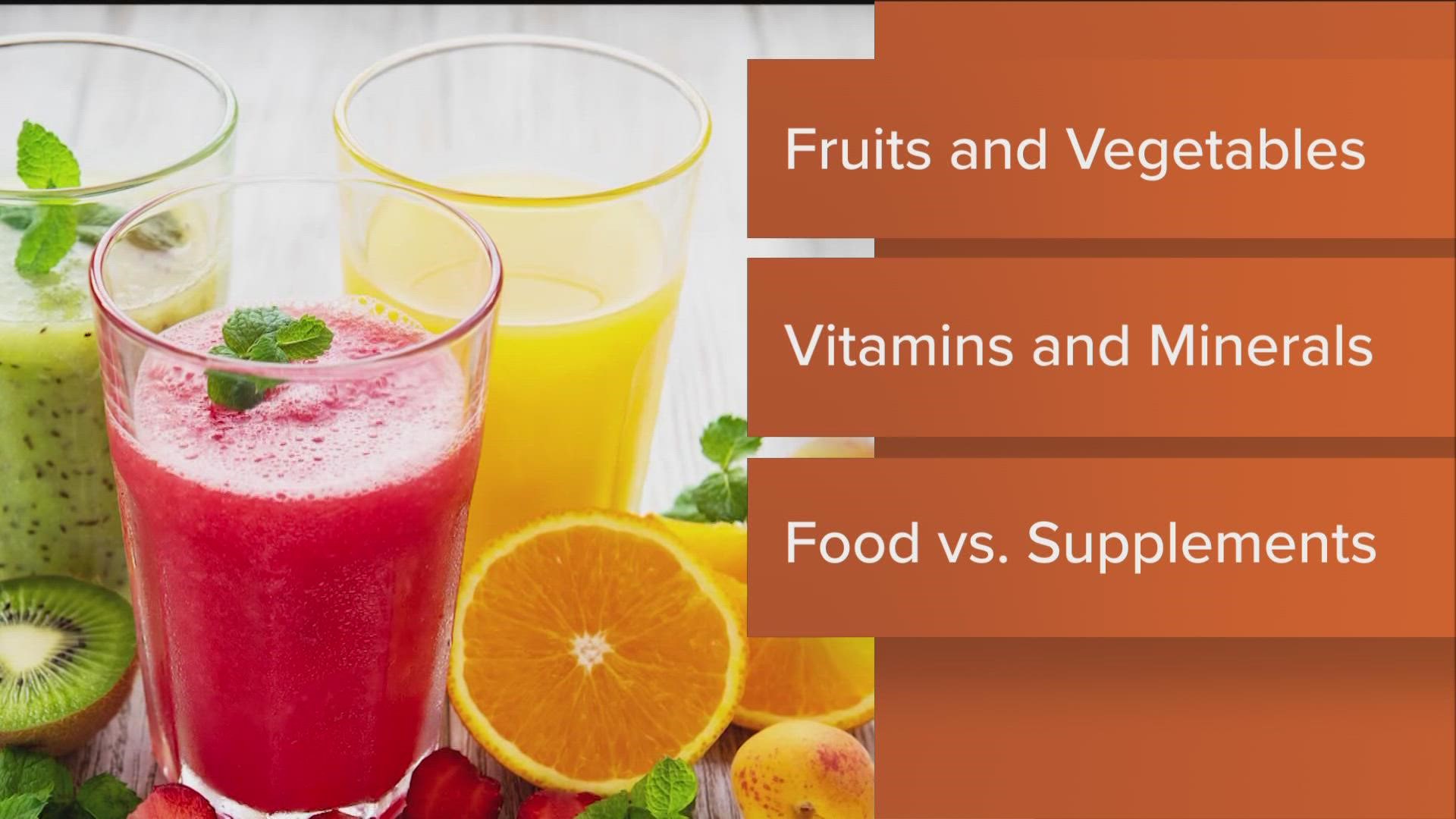 Nutrition is a major factor in keeping your immune system strong.