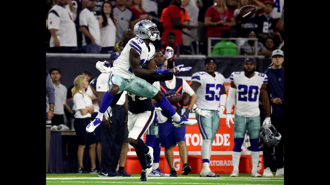 November 13, 2022: Dallas Cowboys wide receiver Michael Gallup (13)  celebrates with wide receiver CeeDee Lamb (88) after his 35 yard touchdown  catch during the NFL football game between the Dallas Cowboys