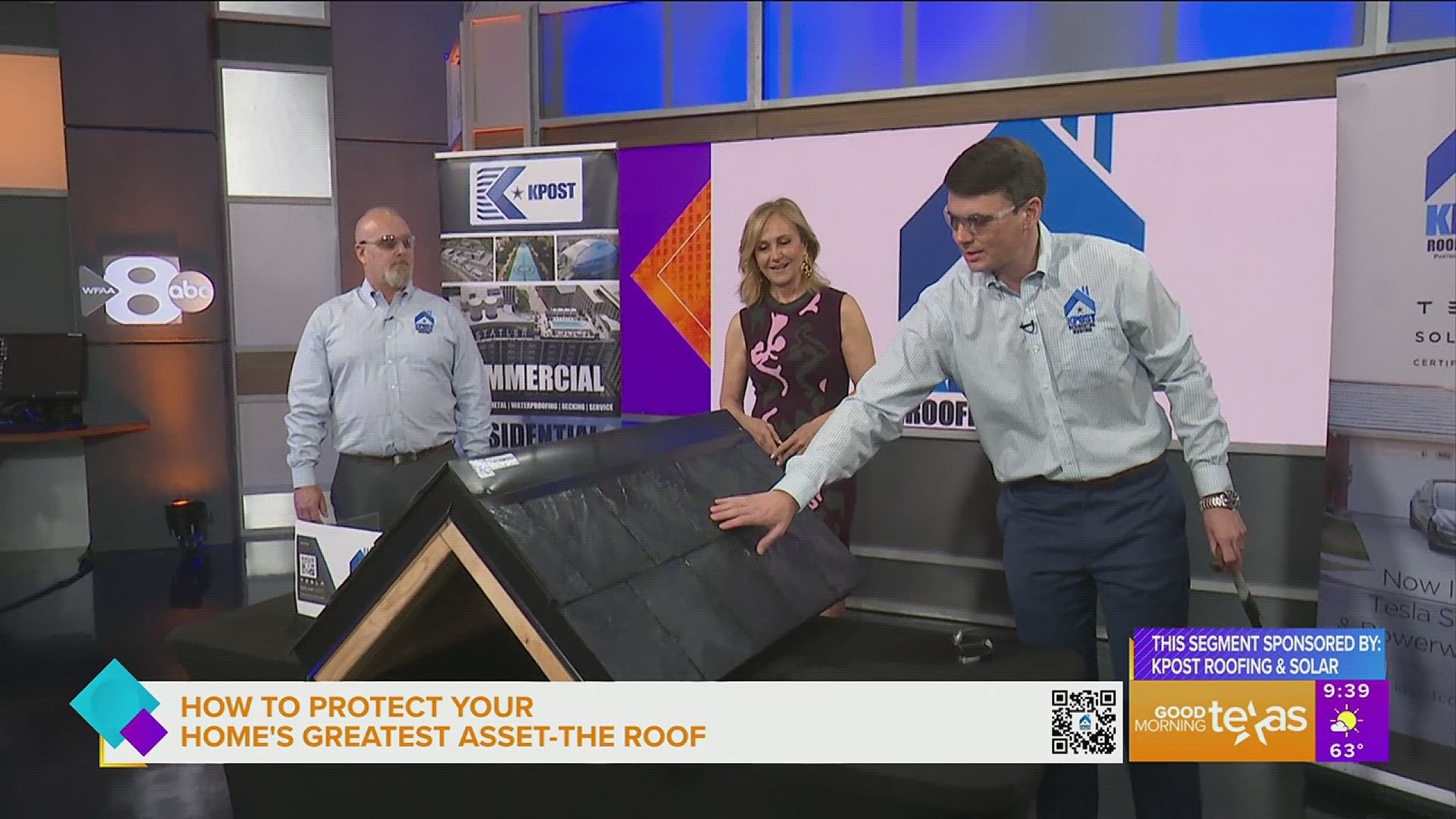 This segment is sponsored by: KPost Roofing & Solar