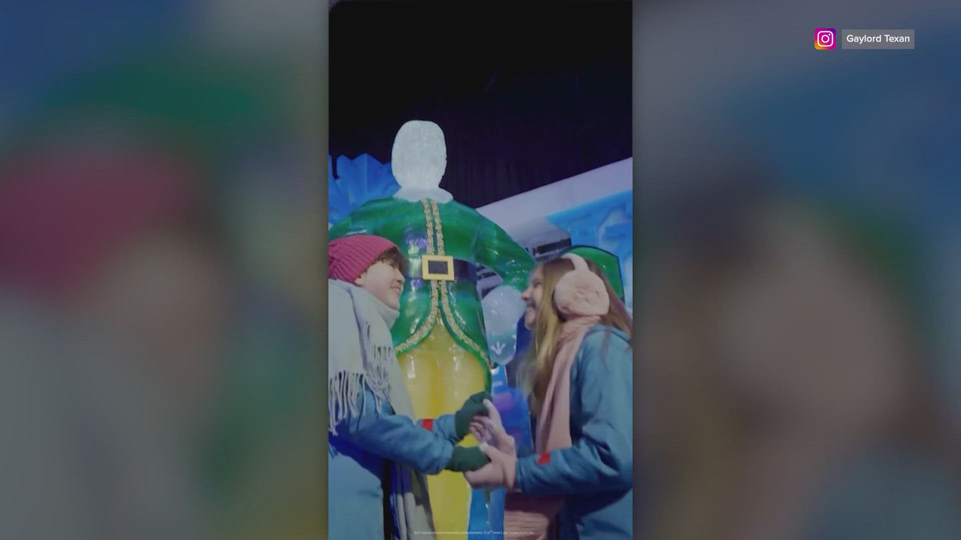The popular Christmas tradition, ICE! will return to the Gaylord Texan with a new theme: "Elf."