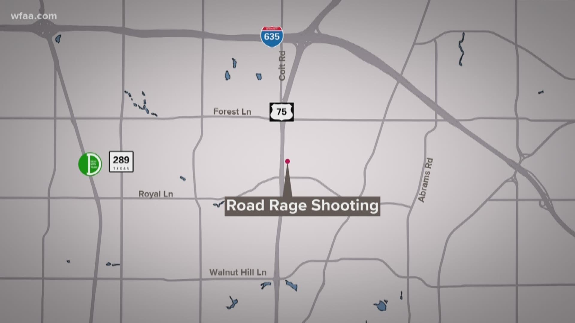 A woman was transported to the hospital following a suspected road rage incident.