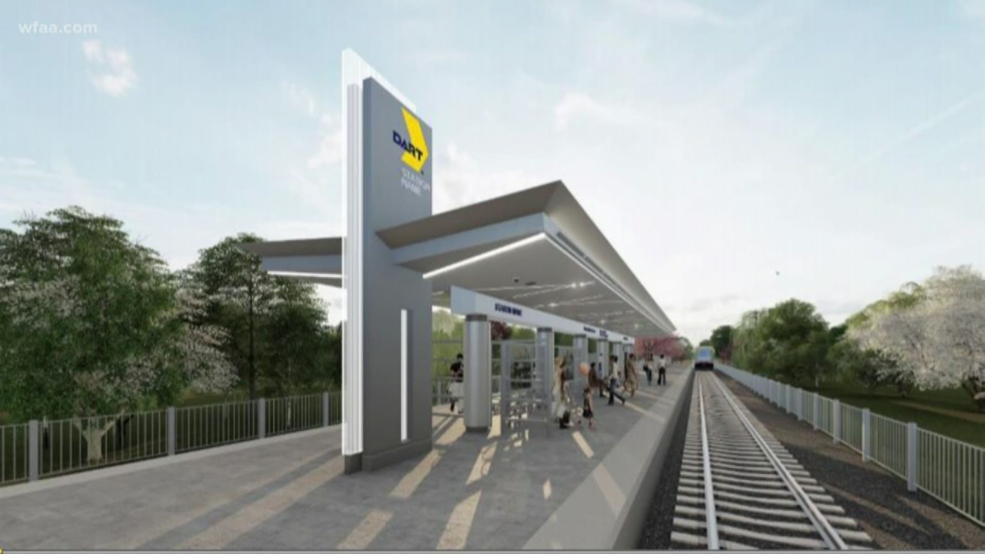 DART's 'Silver Line' breaks ground; route to travel from Collin County to DFW Airport