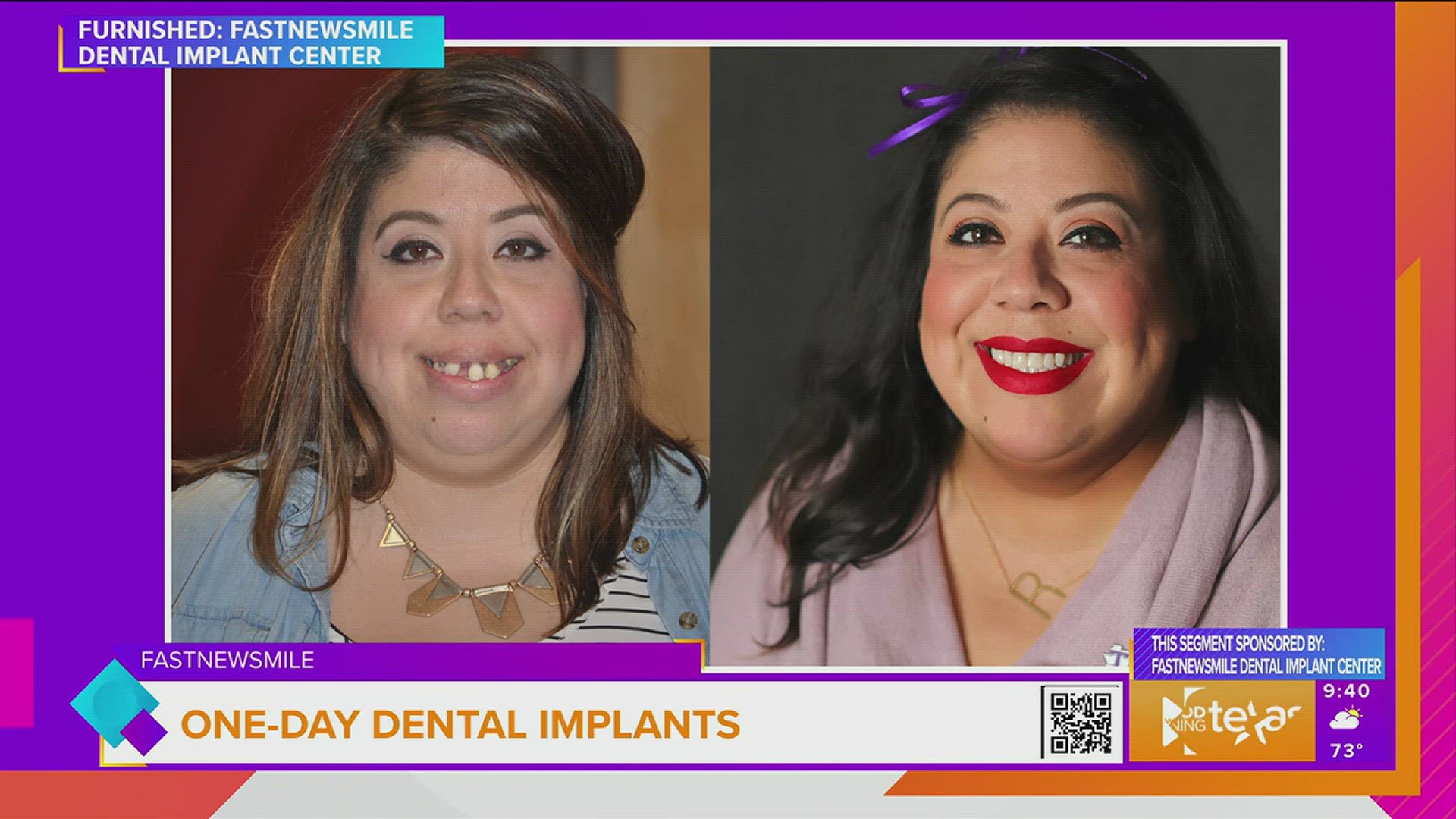 This segment is sponsored by: FastNewSmile Dental Implant Center