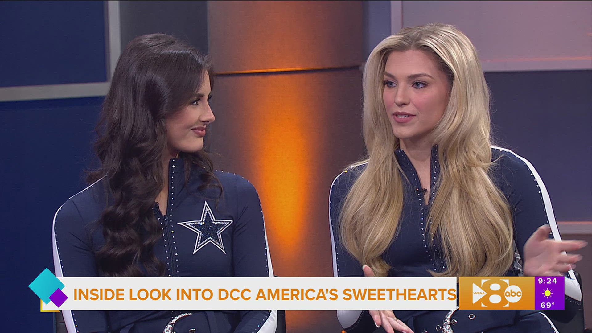 Dallas Cowboys Cheerleaders Reece Weaver and Madeline Salter share their excitement for the NFL season and what it means to be part of America's Sweethearts.