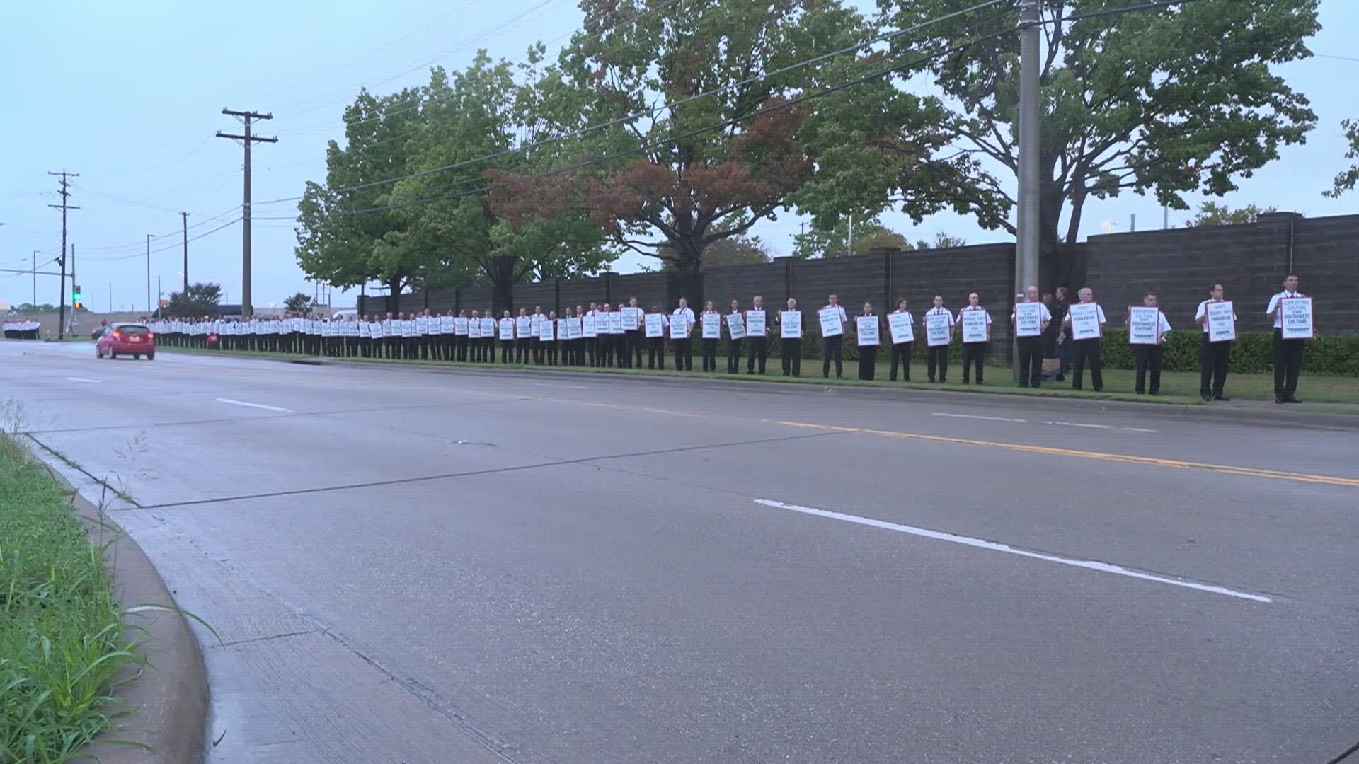 Preparations for the strike include opening a regional strike center in Dallas, Texas.