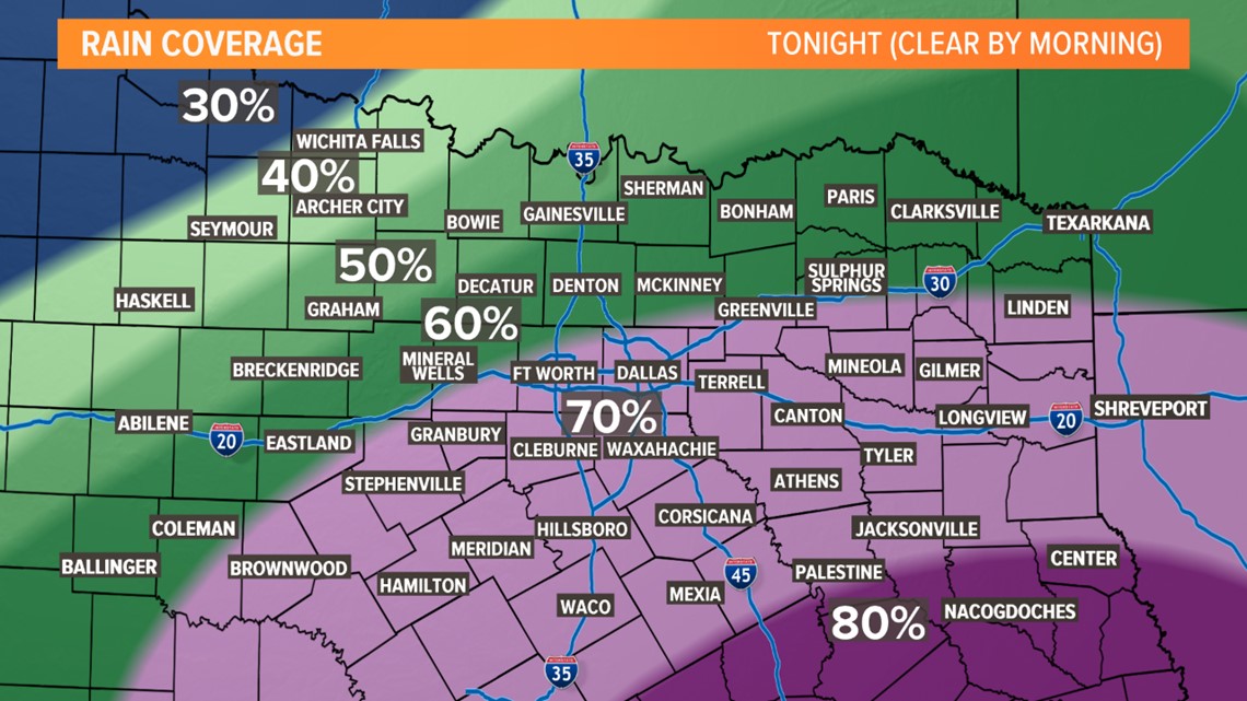First freeze of the season for some in North Texas