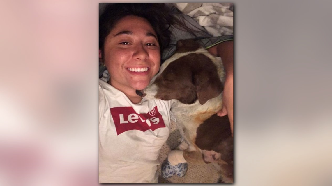 Dog found 'protecting the only house left on the block' after Camp Fire(01)