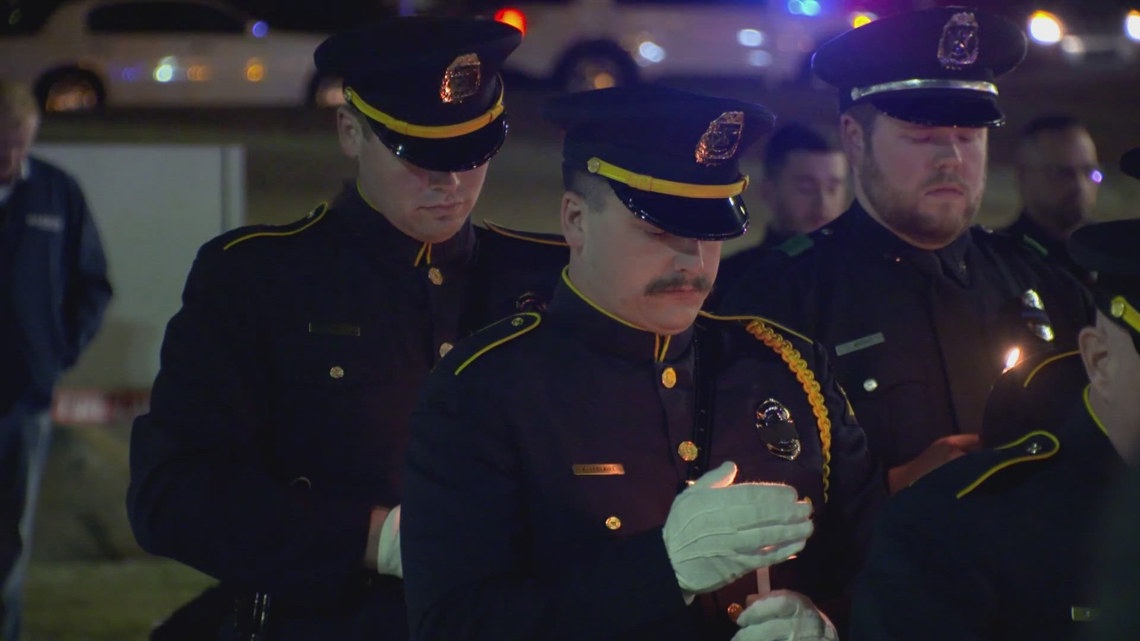 Community Remembers Fallen Terrell Police Officer Jacob Candanoza With ...