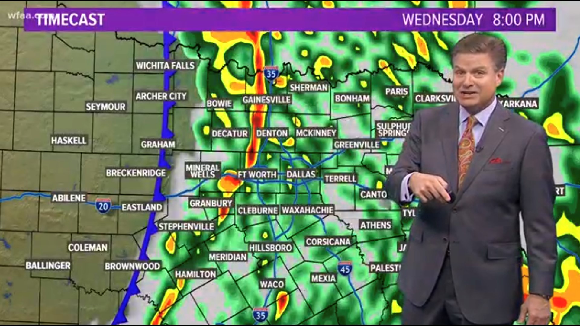DFW Weather: Risk of severe storms tonight through morning | wfaa.com
