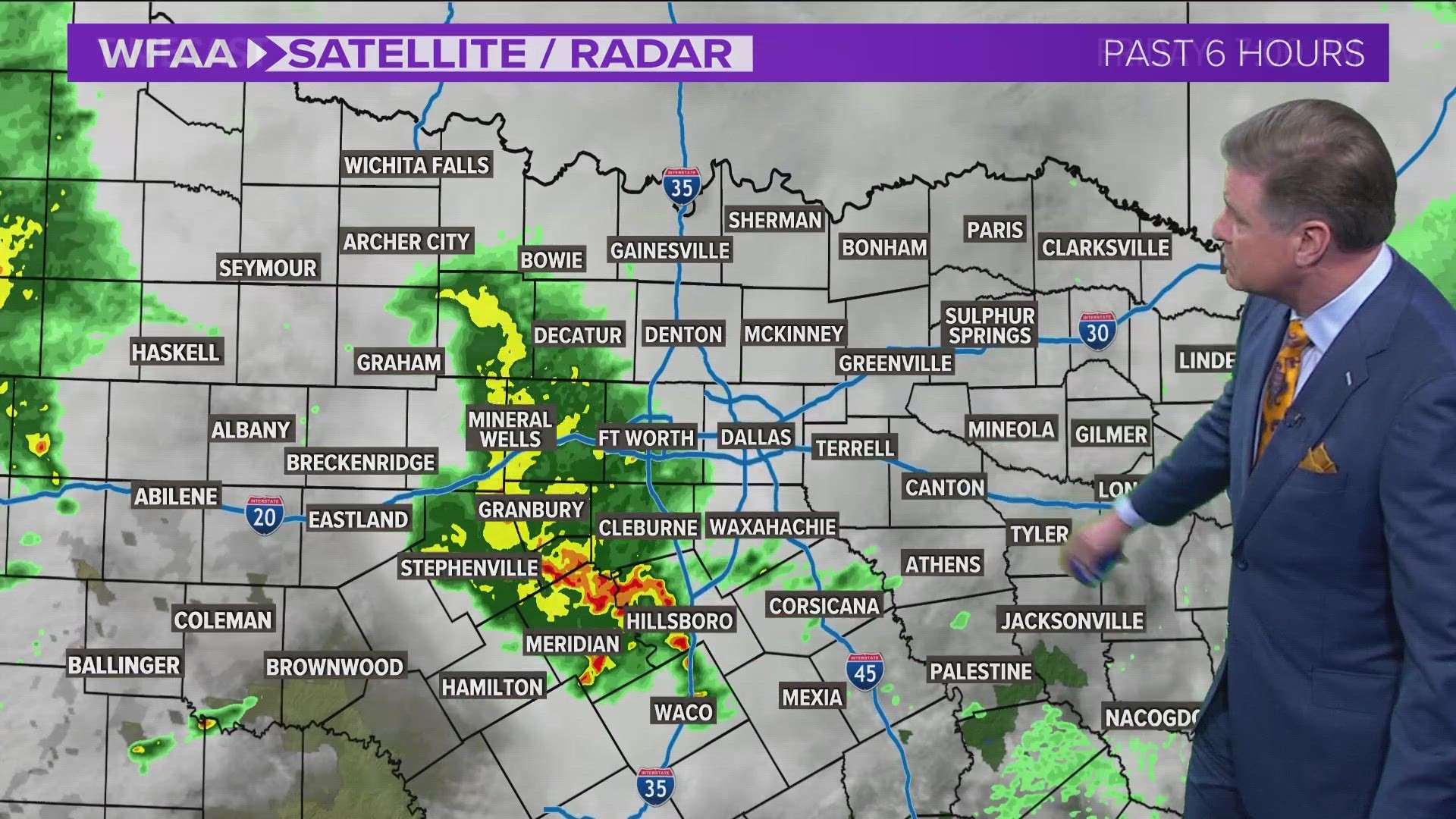 Severe storms have impacted parts of North Texas. Here's a closer look.