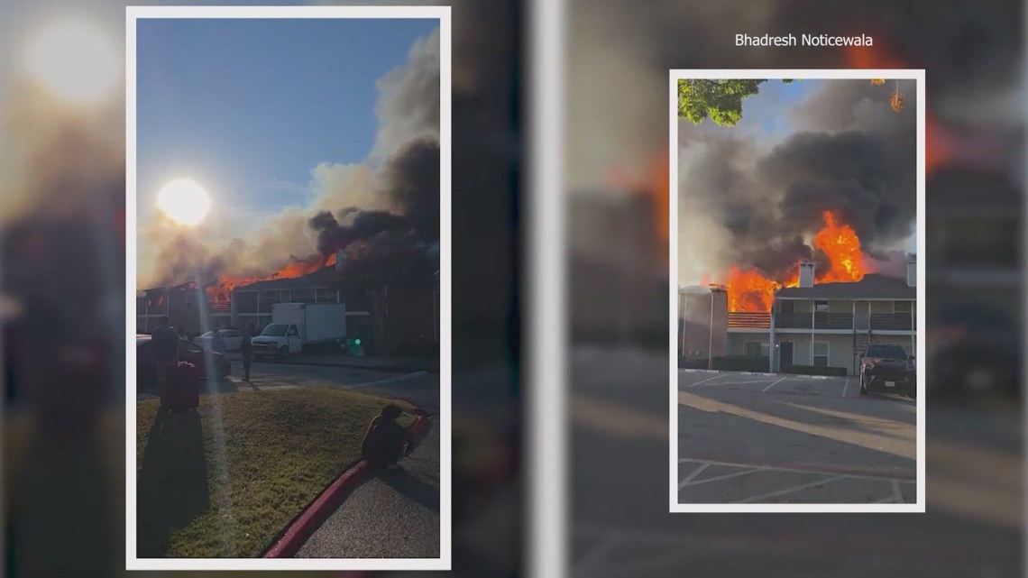 Tarrant County apartment residents go weeks without hot water after fire