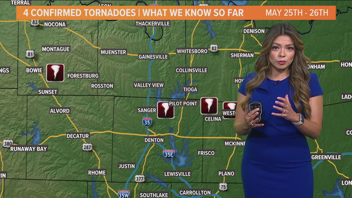 What we know about the four confirmed Texas tornadoes | wfaa.com