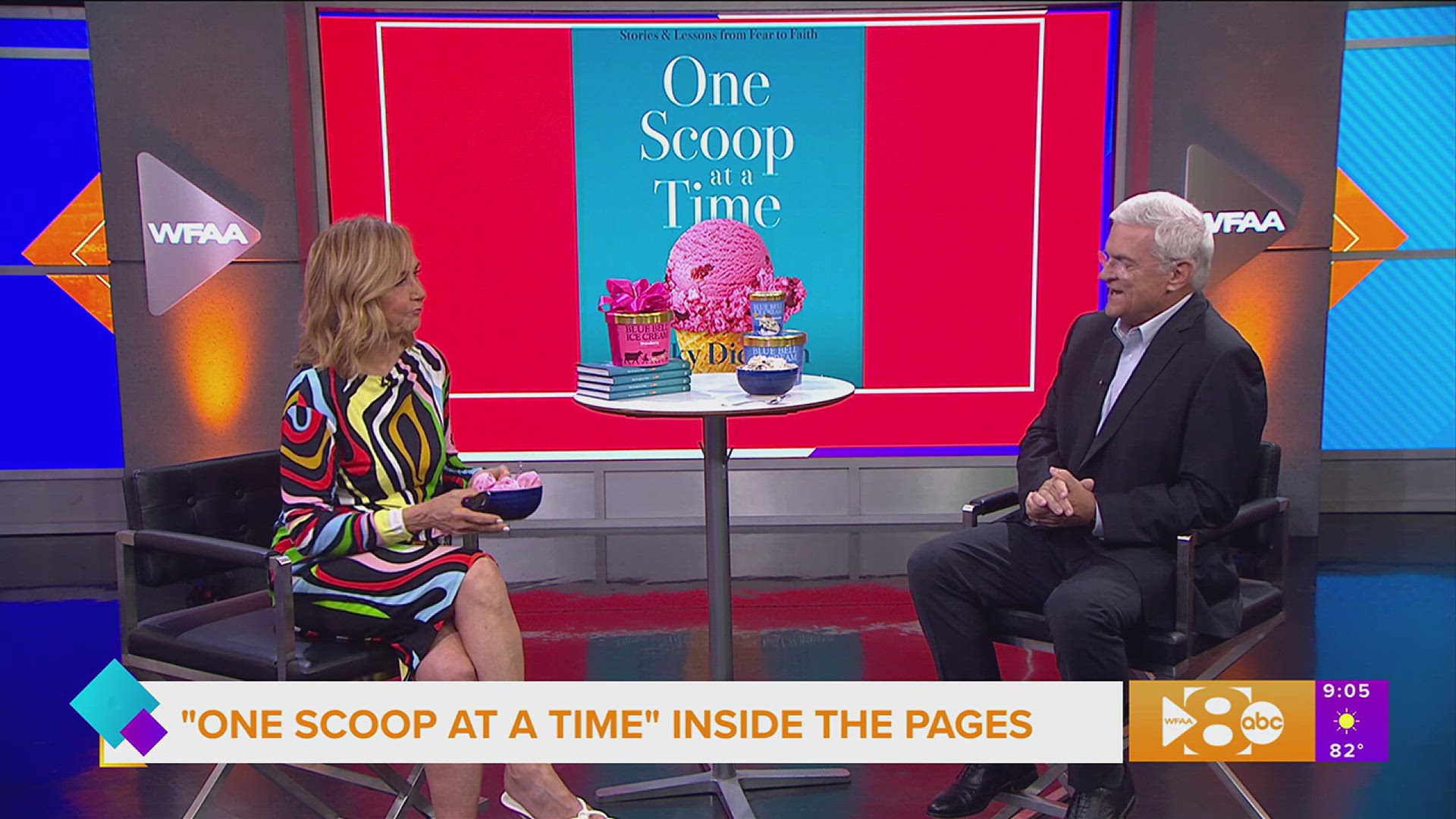 Former Blue Bell Creameries CEO & President Ricky Dickson talks about his new book "One Scoop at a Time".