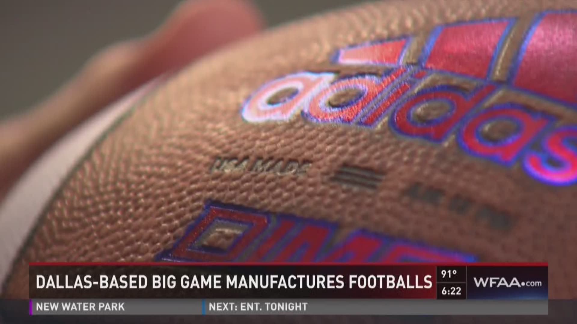 Dallas-based Big Game manufactures footballs