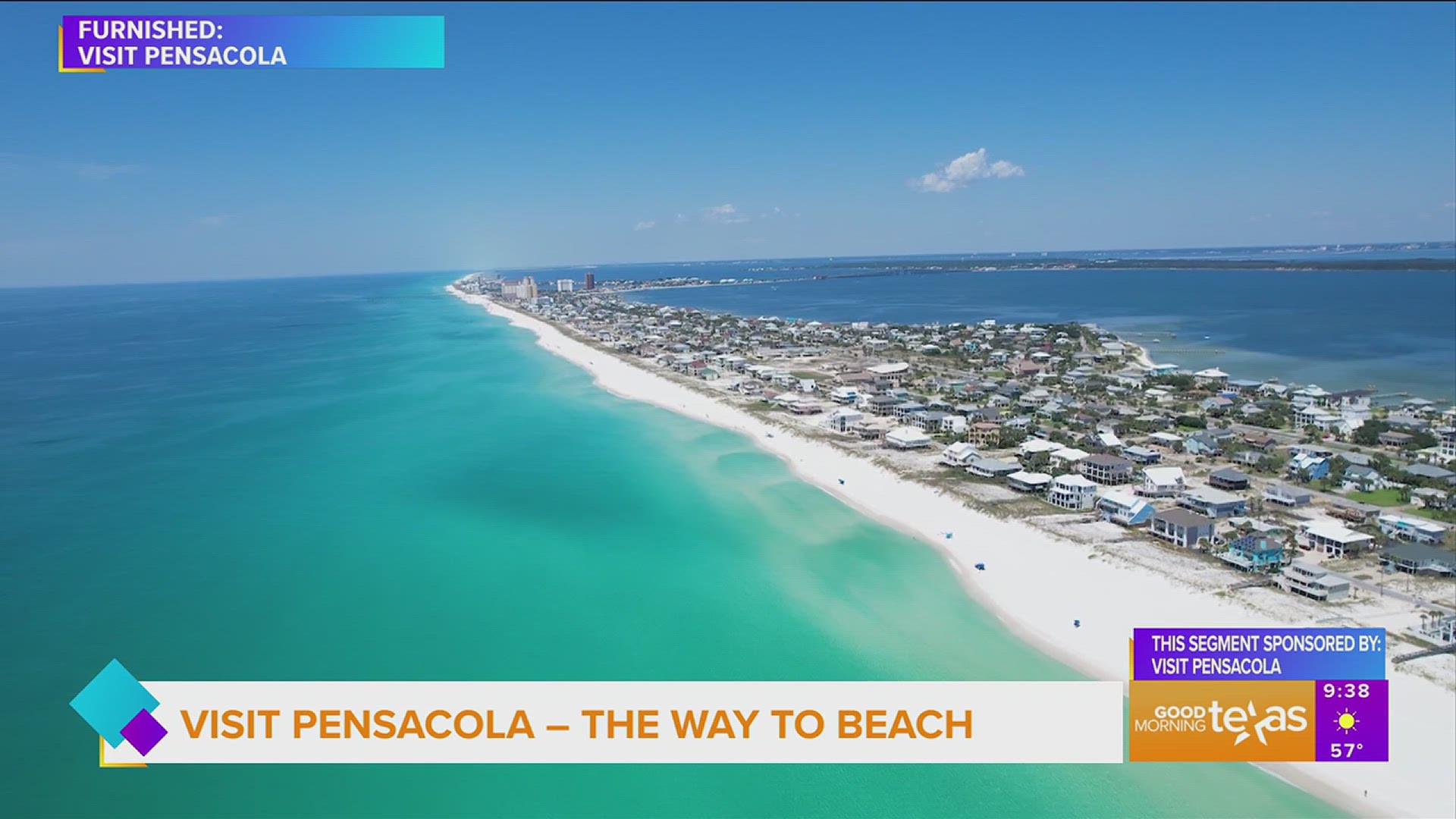 Learn why you should plan your trip now to Pensacola, Florida. This segment is sponsored by Visit Pensacola. Call 800.974.1234 or go to visitpensacola.com for info.